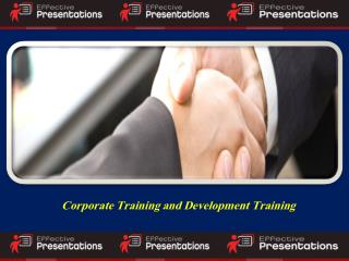 Corporate Training and Development Training