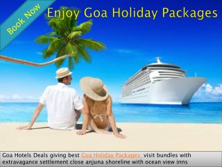 Enjoy Goa Holiday Packages