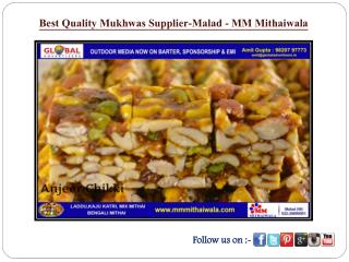 Best Quality Mukhwas Supplier in Malad - MM Mithaiwala