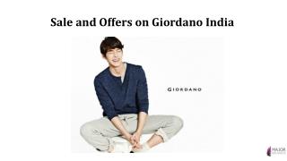 Sale and Offers on Giordano India