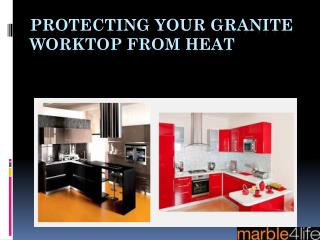 Protecting your granite worktop from heat
