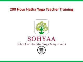 200 Hour Hatha Yoga Teacher Training