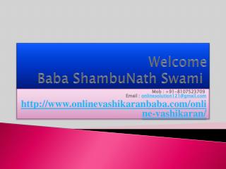 Online Vashikaran 91-8107523709