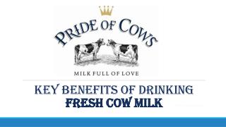 Key benefits of drinking fresh cow milk