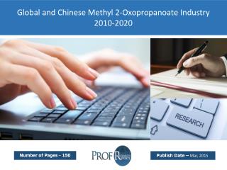 Global and Chinese Methyl 2-Oxopropanoate Market Size, Analysis, Share, Growth, Trends 2010-2020