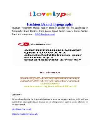 Fashion-Brand-Typography