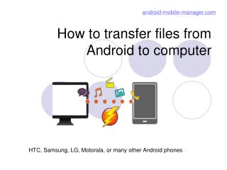 How to transfer files from Android to computer