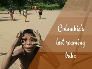 Colombia's last roaming tribe