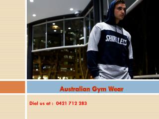 Australian Gym Wear