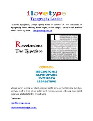 Typography London