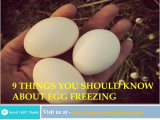 9 Things You Should Know About Egg Freezing India
