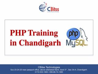 Php training in chandigarh