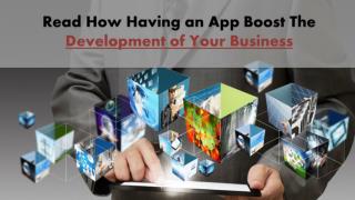 Read How the Mobile Apps can Improve Any Business You Have