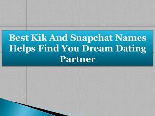 Snapchat dating rules