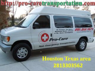 Handicap, Wheel Chair, Medical and Disability Transportation Houston, Humble TX