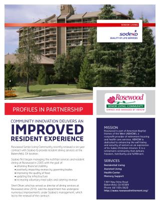 Improved Residence Experience