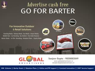 Barter Deals in India - Global Advertisers