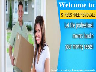 welcome to Stress free removals