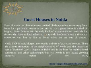 Guest House in Noida