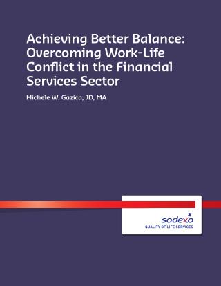 Overcoming Work Life Conflict in the Financial Services Sector