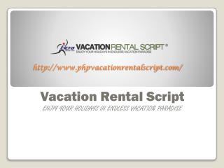 Vacation Rental Script by Eicra Soft