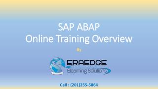 SAP ABAP Online Training Overview & Course Content