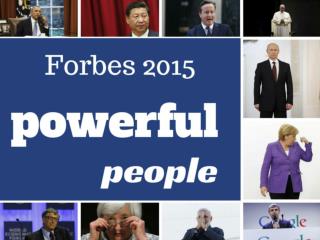 World's most powerful people