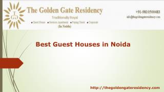Best Guest Houses in Noida