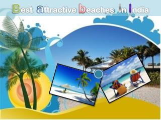 Best Trips for attractive beaches in India