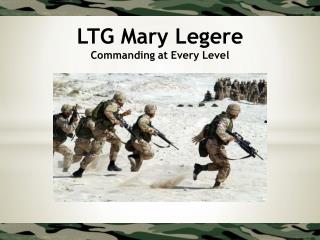 LTG Mary Legere - US Army Commanding General