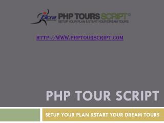 PHP Classified Tour Package Booking Software By Eicra Soft