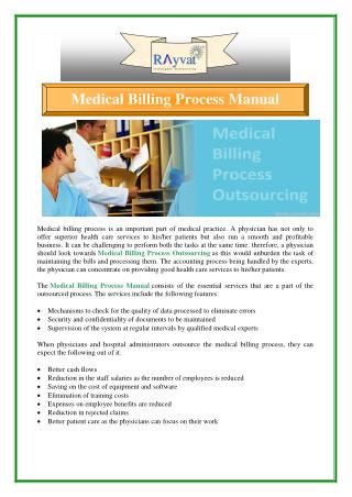 Importance of Medical Billing Process Outsourcing