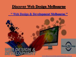 Web Design and Development Services in Melbourne