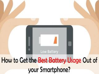 Top 5 Battery Saving Tips to Enjoy the Most of Your Smartphone