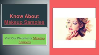 makeup samples