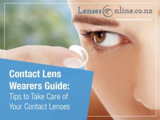Tips to Take Care of Your Contact Lenses