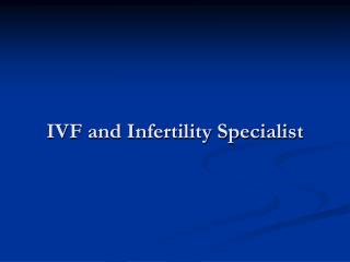 IVF in India - Infertility Treatment