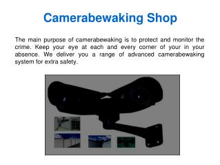Camerabewakingshop