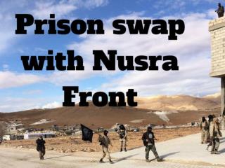 Prison swap with Nusra Front