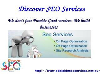 SEO and Internet Marketing Services Adelaide