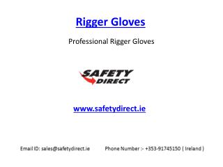 Latest Rigger Gloves in Ireland at SafetyDirect.ie