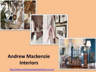 Residential Interior Designers- Andrew Mcakenzie