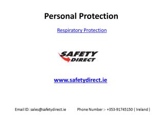 Universal Respiratory Protections in Ireland are at SafetyDirect.ie