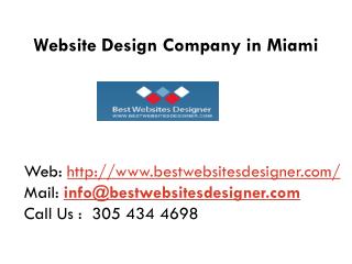 Website Design Company in Miami
