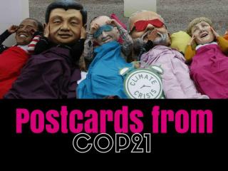 Postcards from COP21