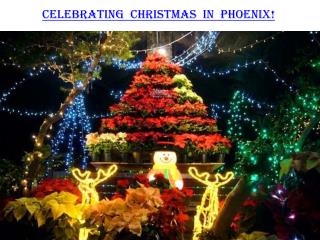 Celebrating Christmas in Phoenix!