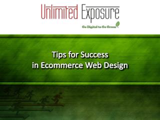 Tips for Success in Ecommerce Web Design