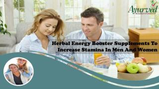 Herbal Energy Booster Supplements To Increase Stamina In Men And Women