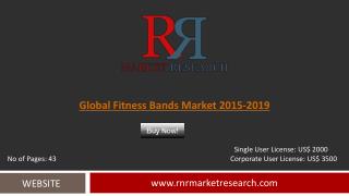 Fitness Bands Market Trends 2015-2019: Worldwide Forecasts Report