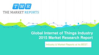Internet of Things International and China Market Comparison Analysis Forecast Report 2016-2021